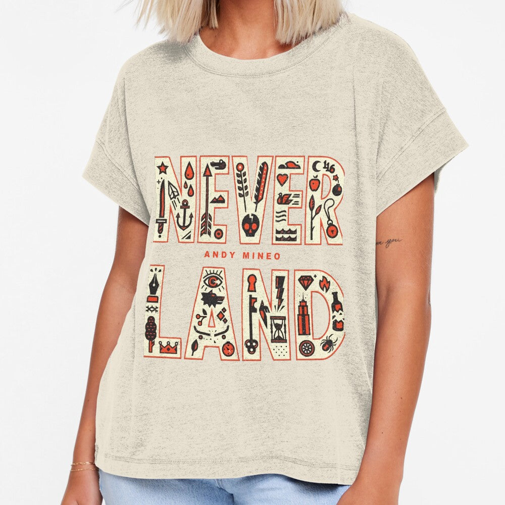 Men Ultra Soft KouTUya Andy Mineo Neverland Short Sleeve T Shirt by CrollechJanokn