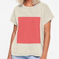 Plain Solid Color Red Pastel Red (M80 Y60) by mimihuang creations