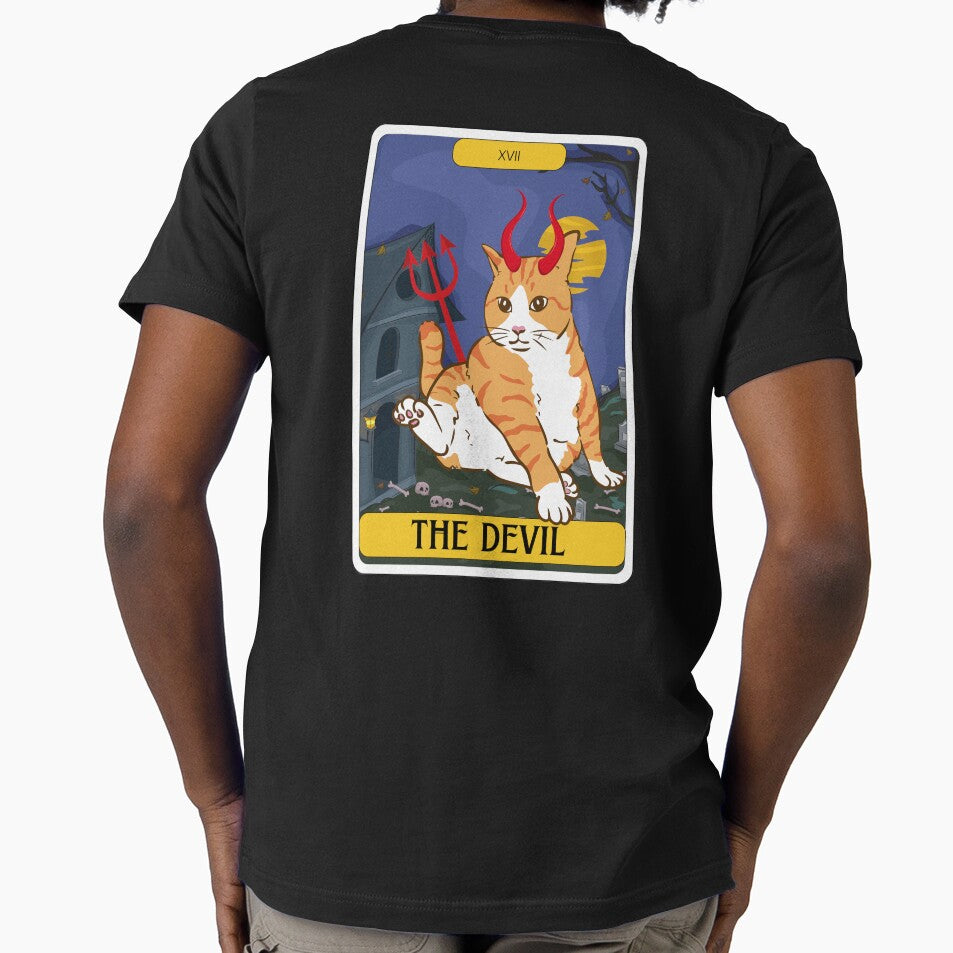 Tarot Card Orange Cat The Devil by BettySpicer