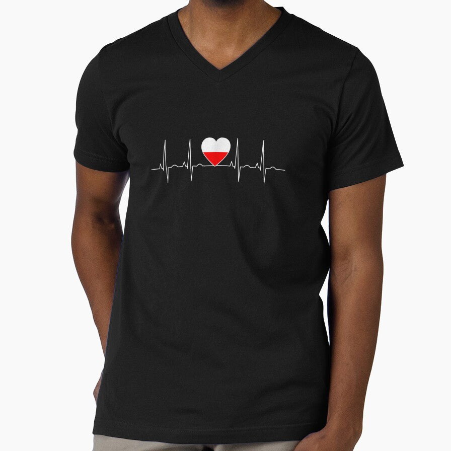 Poland Flag Heartbeat It is in my DNA Gift Polnish People by Matsmalmquist