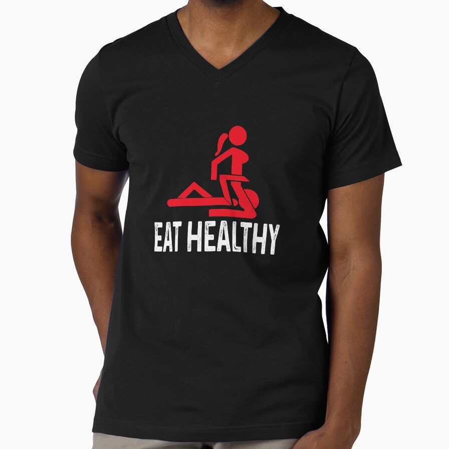 Eat Healthy Valentines Day Funny Sex Rude For Matching Couples by StaceyHoskins