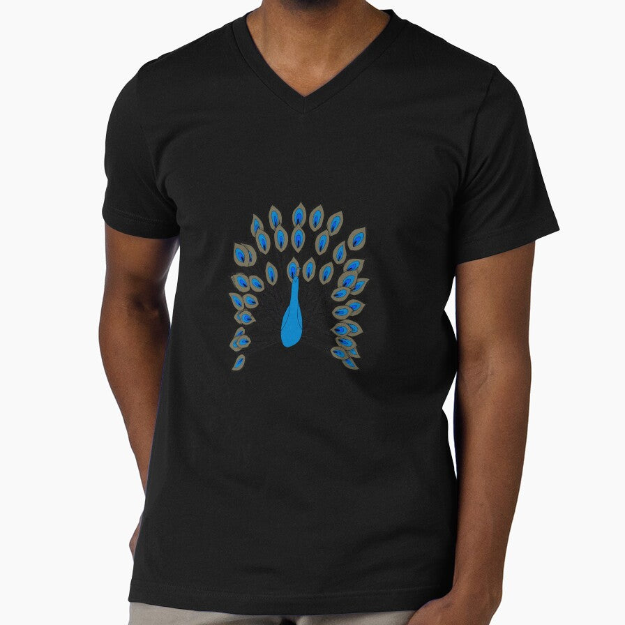 Peacock Fitted TShirt3980 by JonUrbina