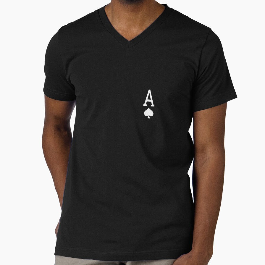 Black and White Ace of Spades card game by FrenchsTuck
