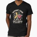 Support Your Fruity Friends - Retro Fruit Cartoon by BeansterNL