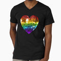 Rainbow Disco Ball Heart by Deborah Camp
