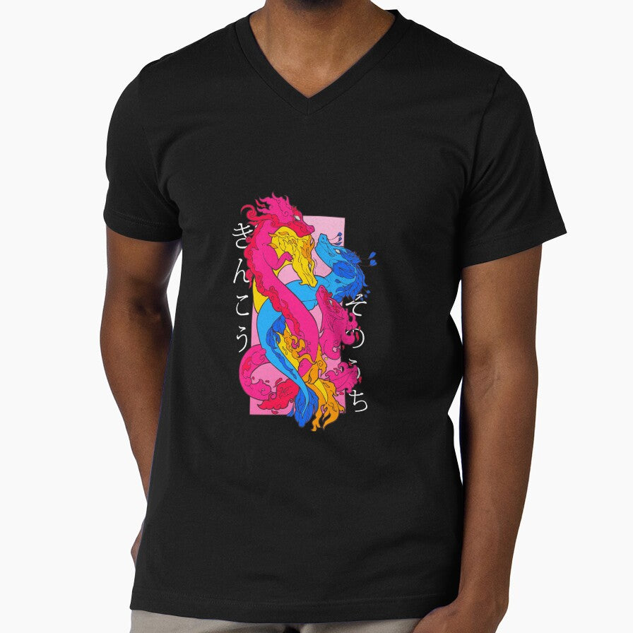 Pan Pride Pansexual Dragons by koenluipaard