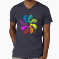 Color: Manatee Rainbow Pinwheel by Peppermint Narwhal