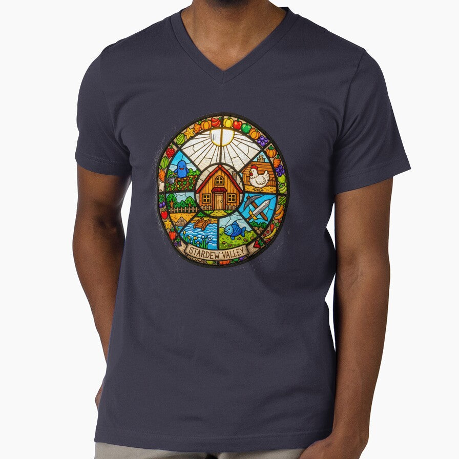Stardew Valley Stained Glass Art by TorqueAndTone
