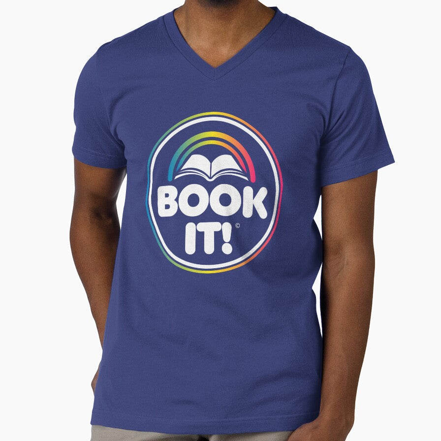 Book It! Retro Reading Tee - Vintage Literary Vibes by ArbitraryTees
