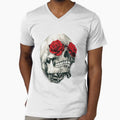 Rose Eye Skull by Jessica Bone