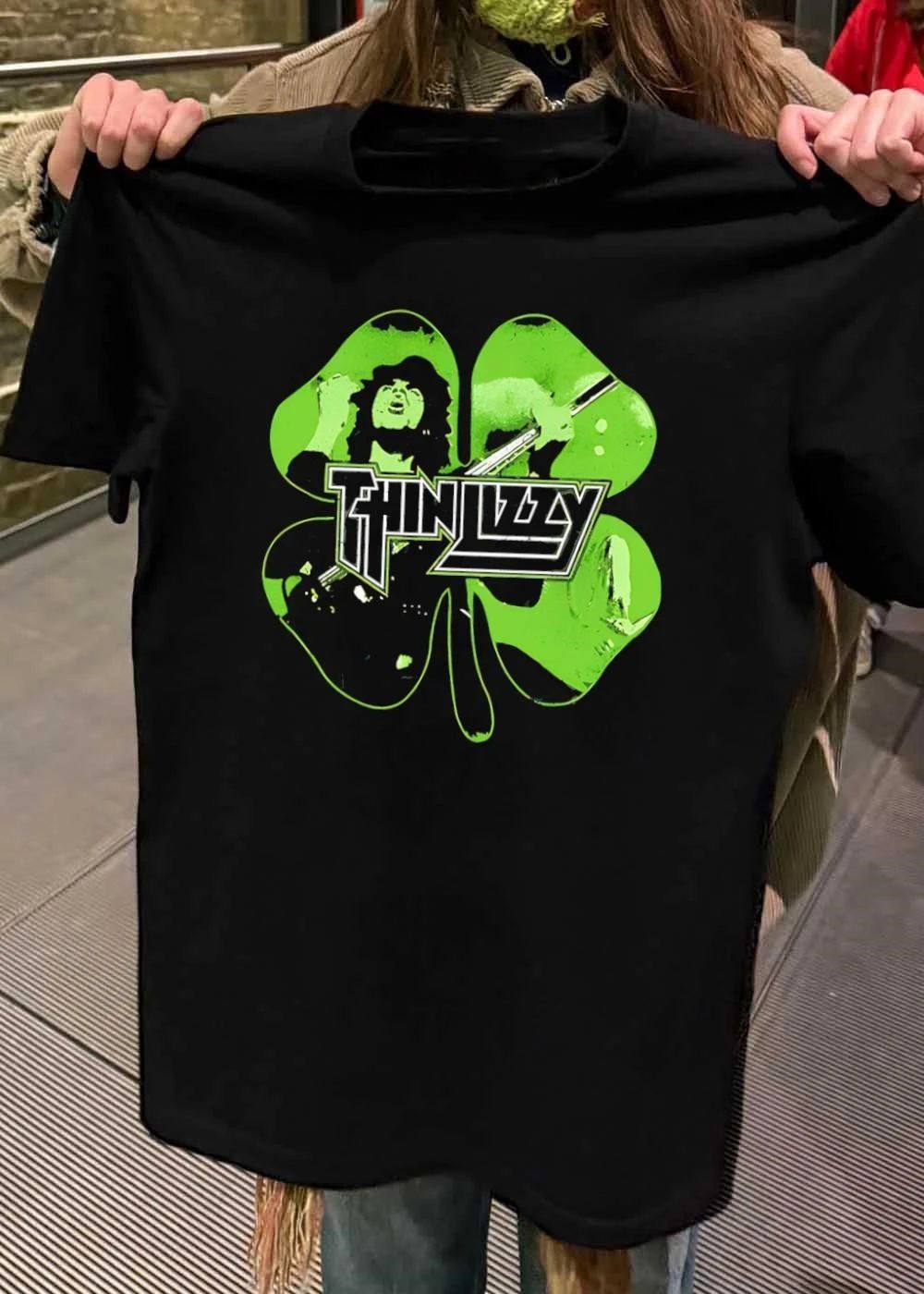 Thin Lizzy Irish Rock Band Green Clover St. Patrick’s Day 2026 Shirt