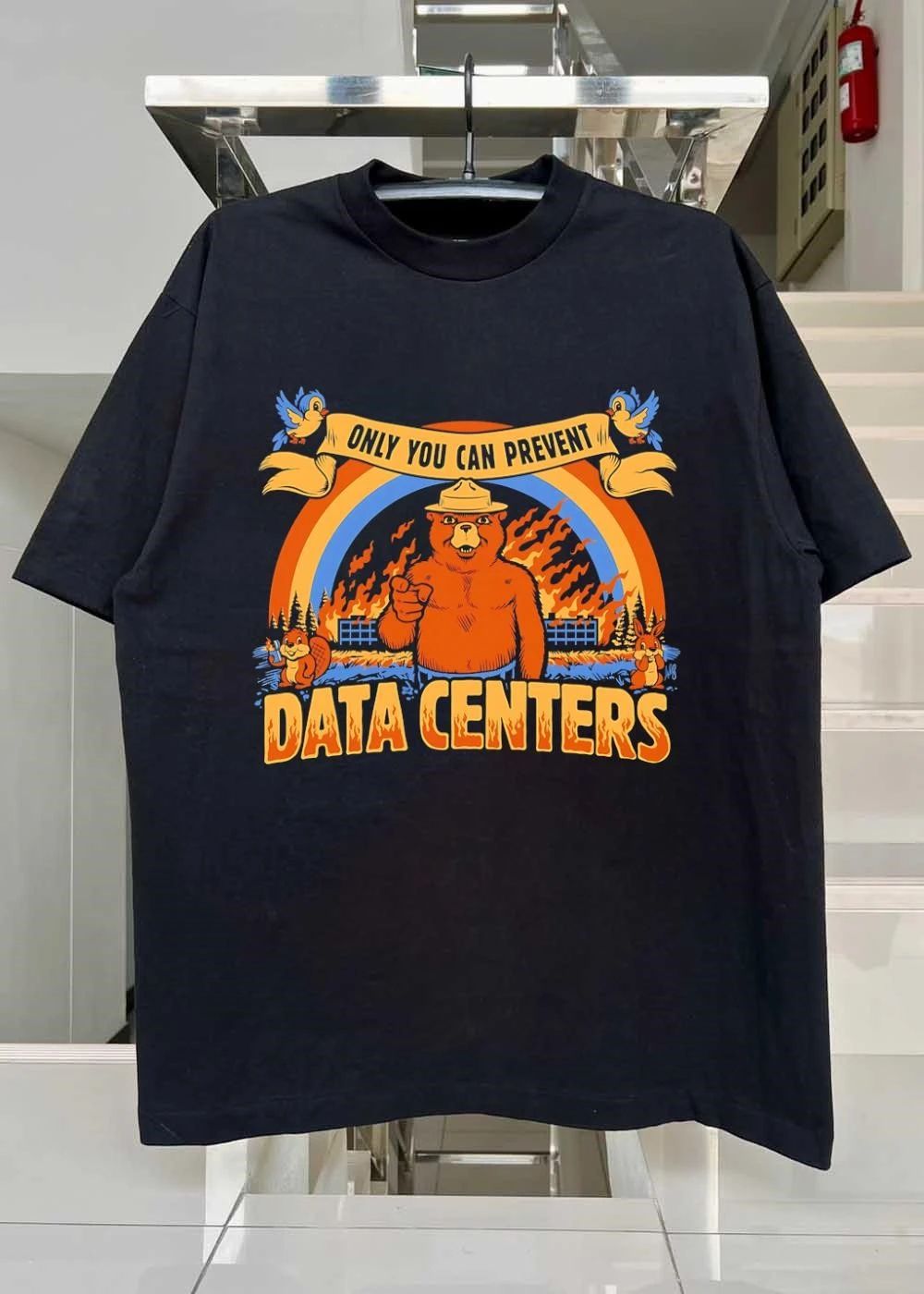 Only You Can Prevent Data Centers Smokey Bear shirt