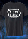 Iowa Sends USA Climbing Nationals 2026 Carabiner Iowa State Outline T-Shirt