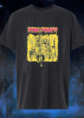 Raw Power Band Burning City Rebellion T-Shirt