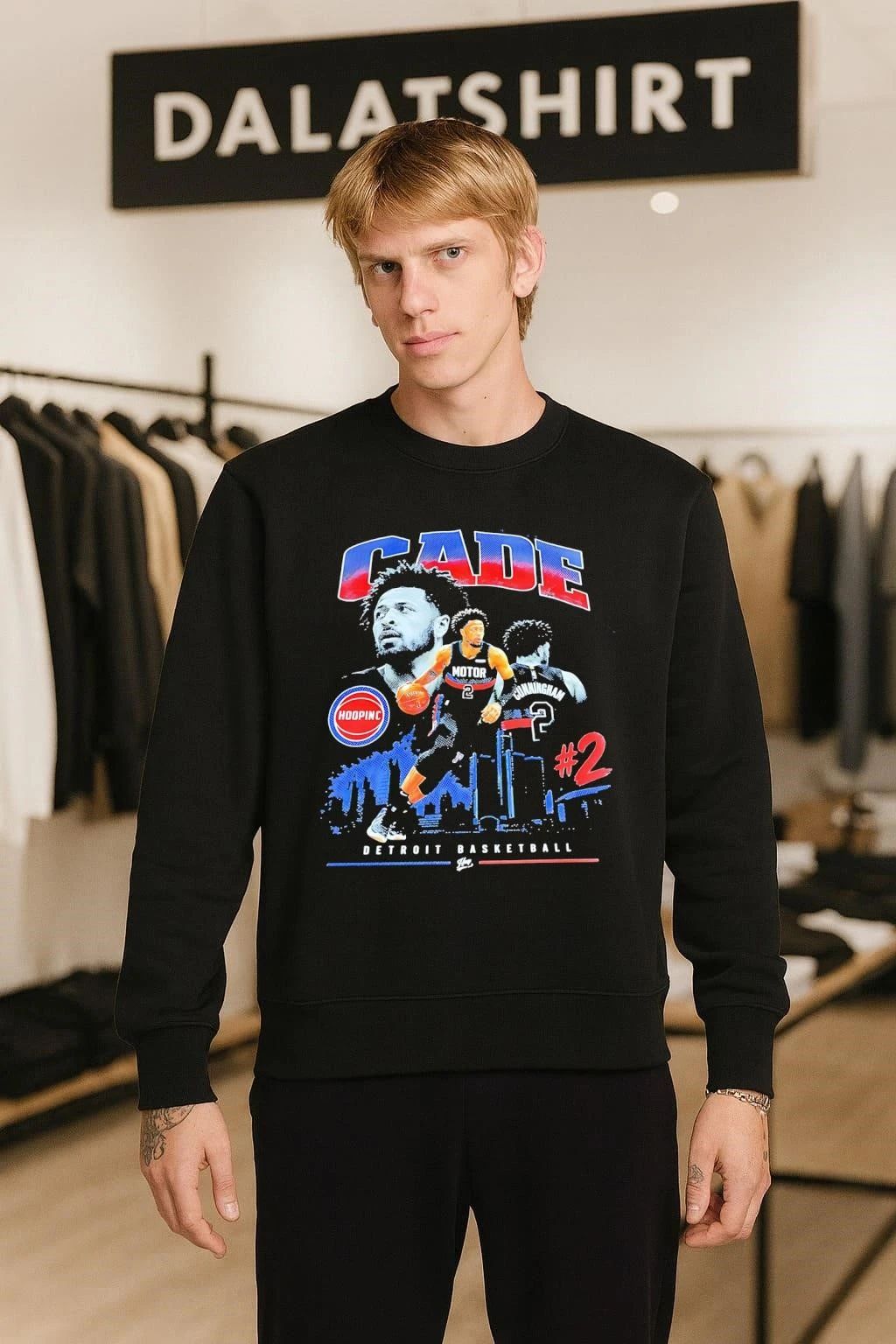 Cade Cunningham #2 Motor City Detroit Basketball shirt