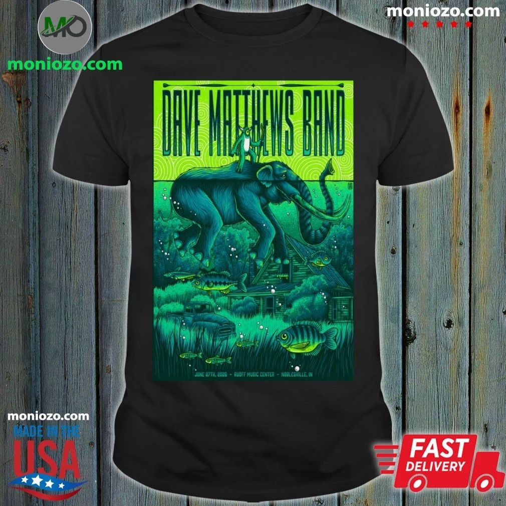 Dave Matthews Band In Noblesville IN On June 27 2026 Poster Shirt