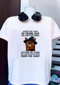 After You Turn 50 Years Old Cat Wearing Glasses shirt