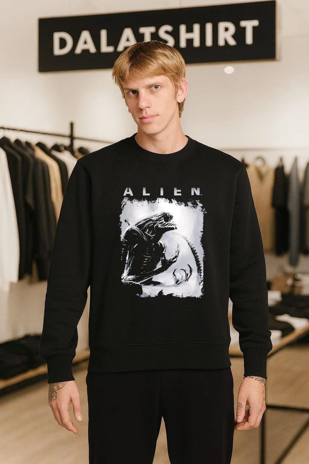 Sketch Alien classic shirt