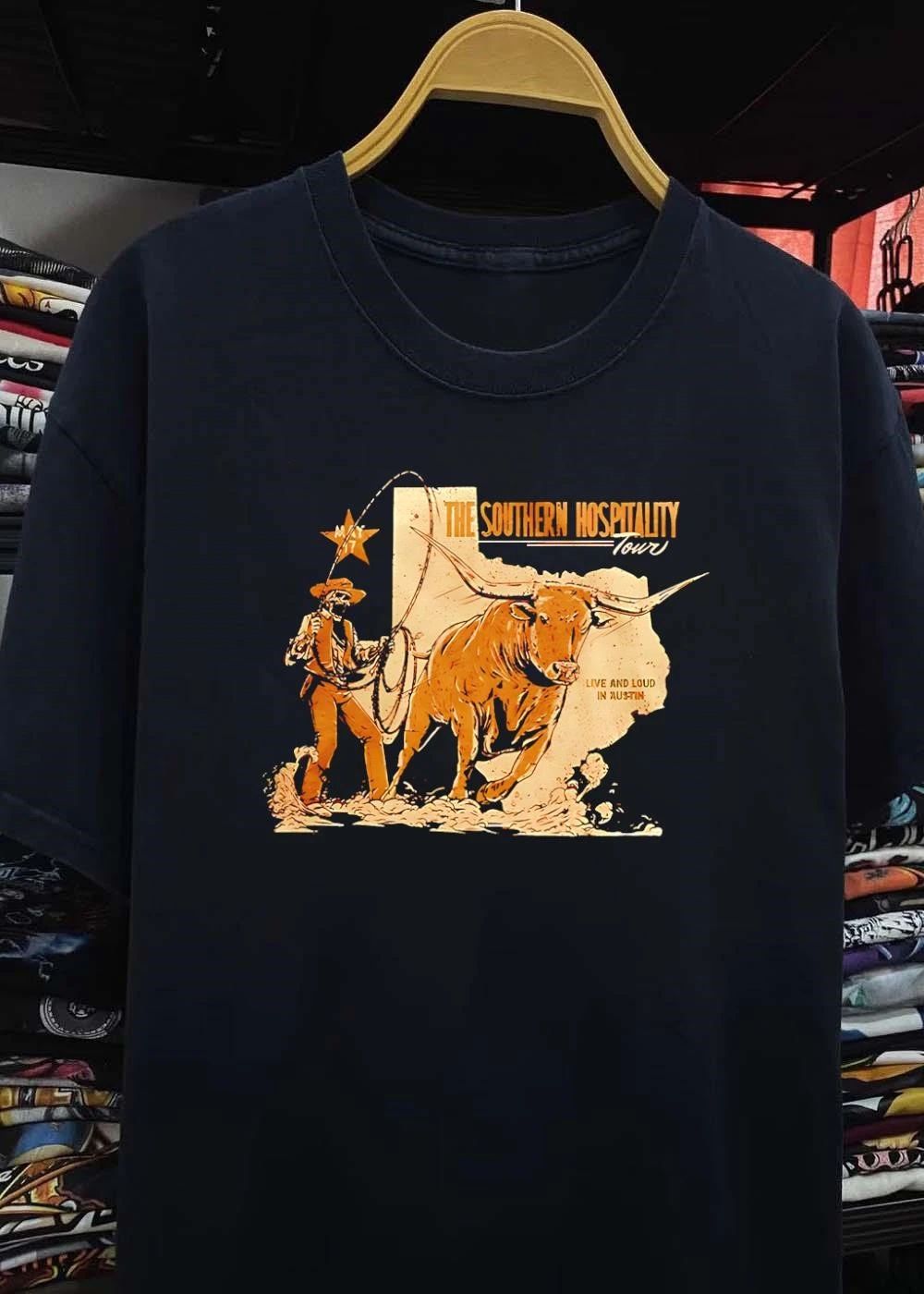 The Southern Hospitality Tour Live And Loud In Austin Texas Longhorn shirt