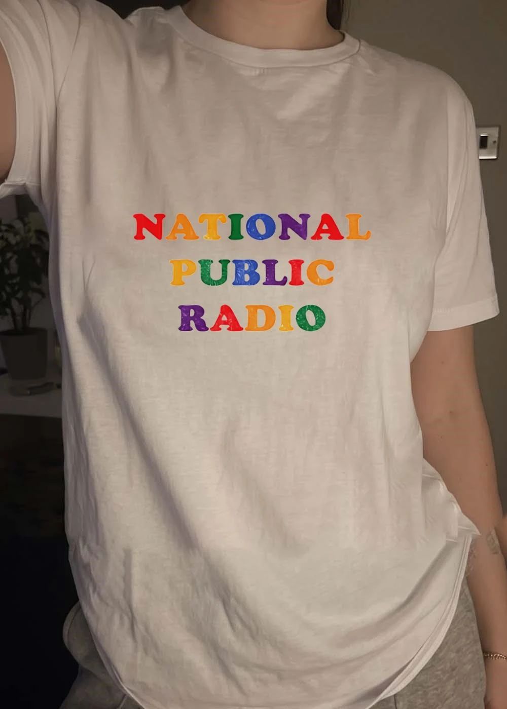 National Public Radio NPR Colorful Logo News & Current Events 2026 Shirt