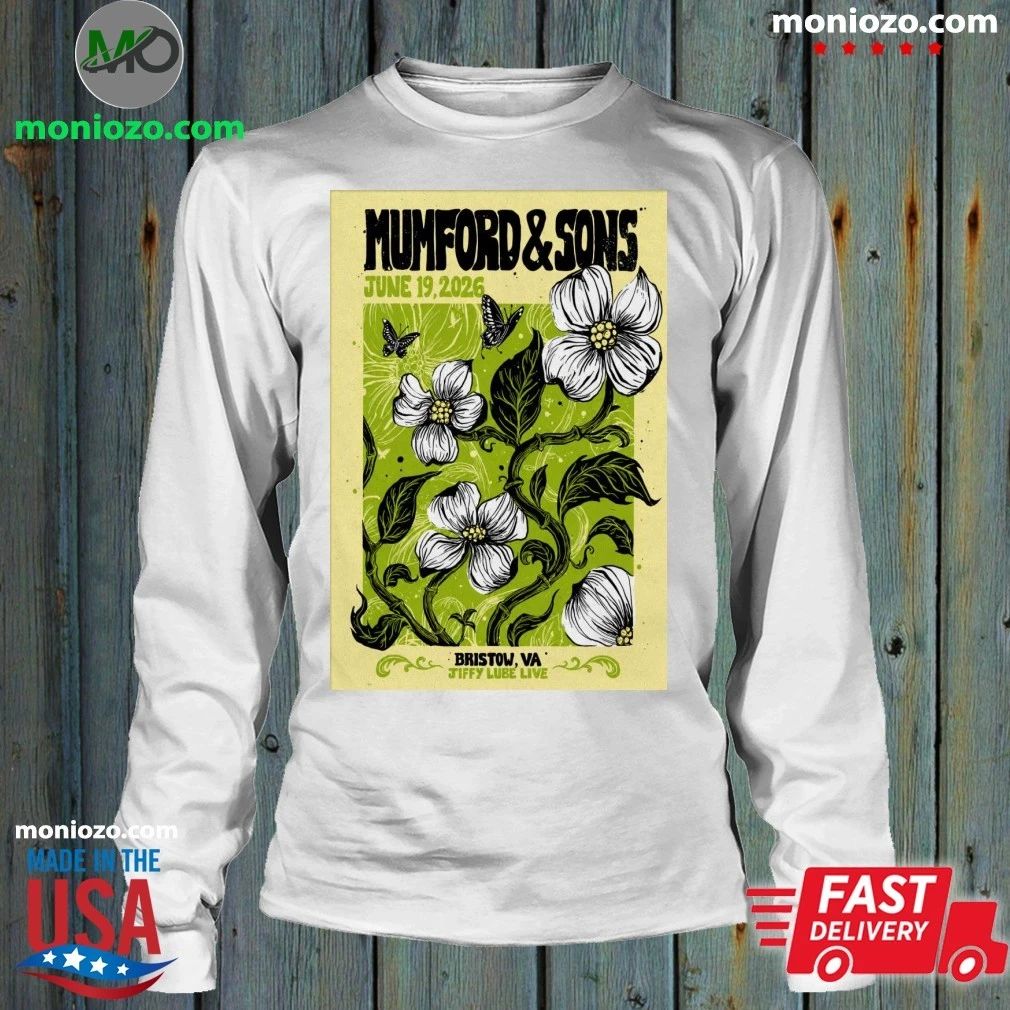 Original Mumford And Sons Bristow VA Tour On June 19 2026 Poster Shirt