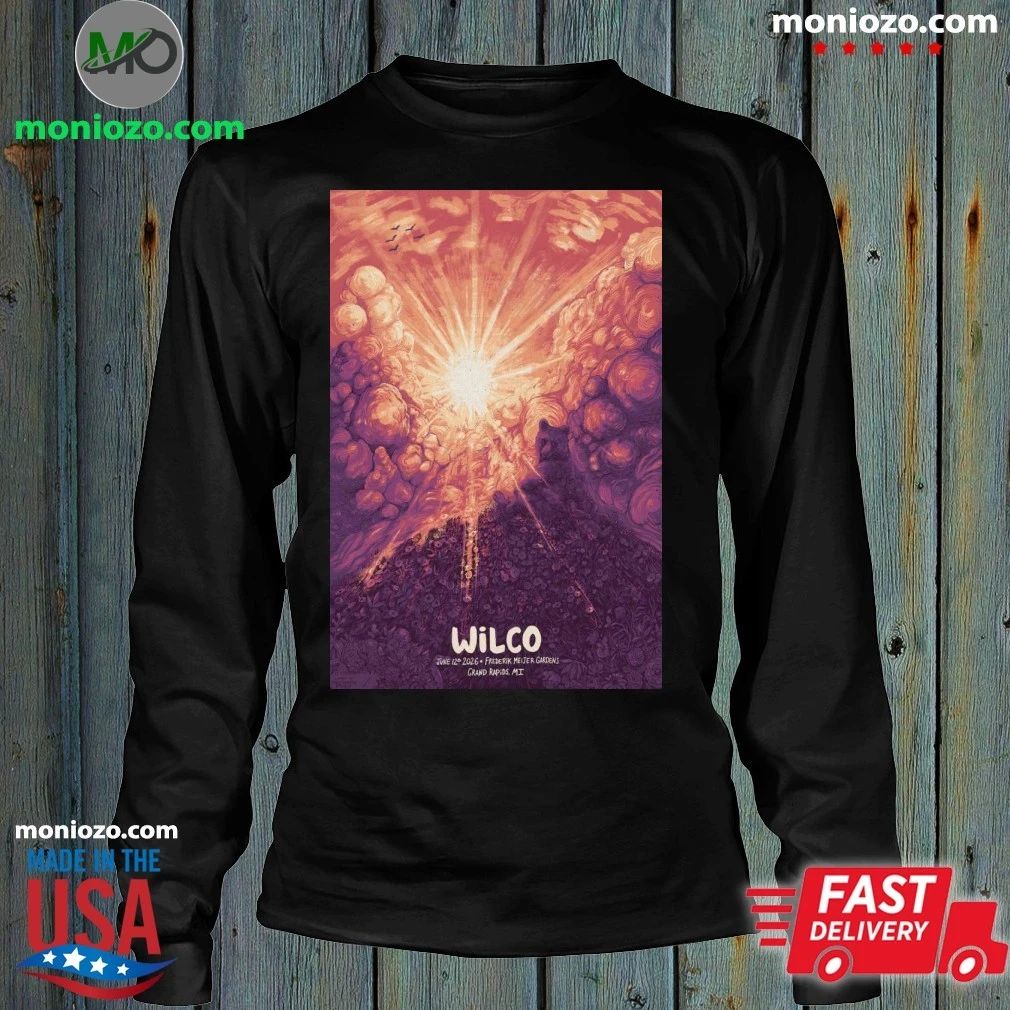 Original Wilco Grand Rapids MI 6 12 2026 Poster Shirt