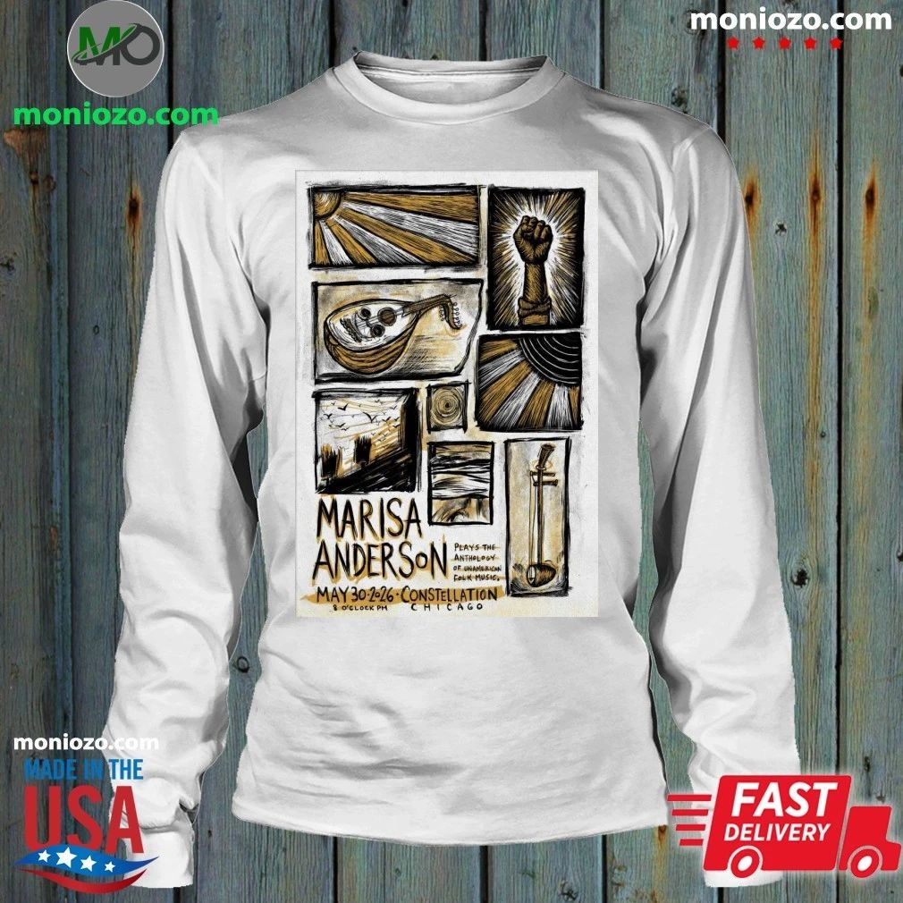 Marisa Anderson May 30 2026 Comrade in Chicago IL Poster Shirt