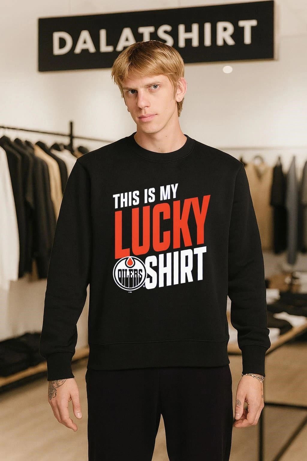 Edmonton Oilers This Is My Lucky hockey 2026 shirt