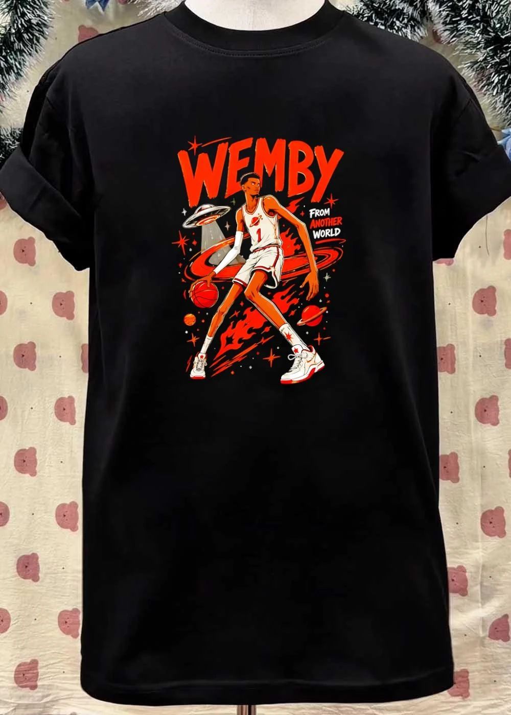 Wemby From Another World Victor Wembanyama Alien Basketball shirt