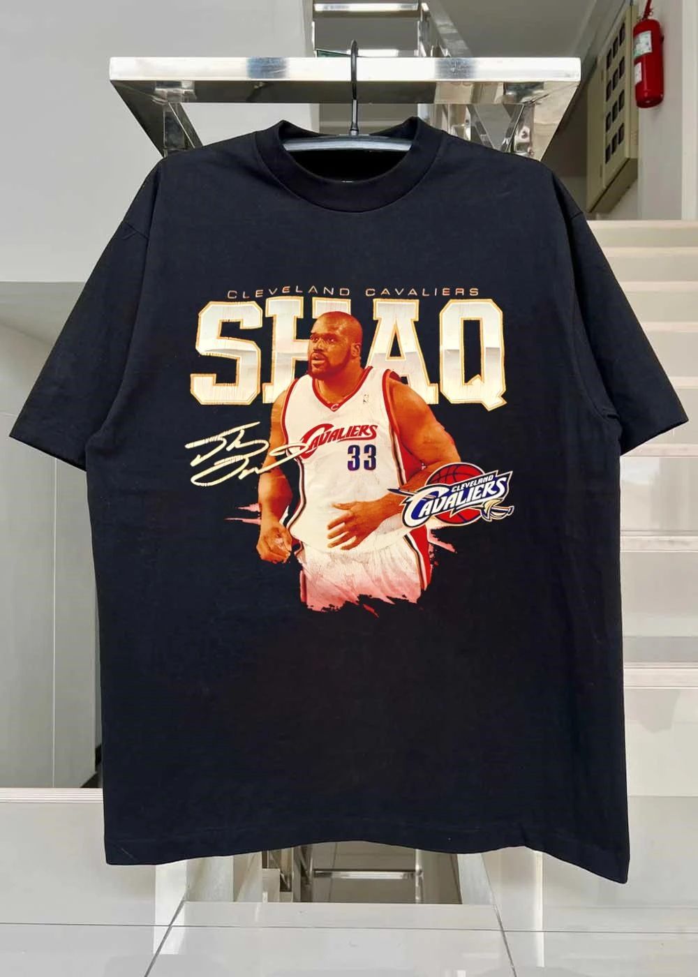Shaquille O’Neal Cleveland Cavaliers Shaq 33 Basketball shirt