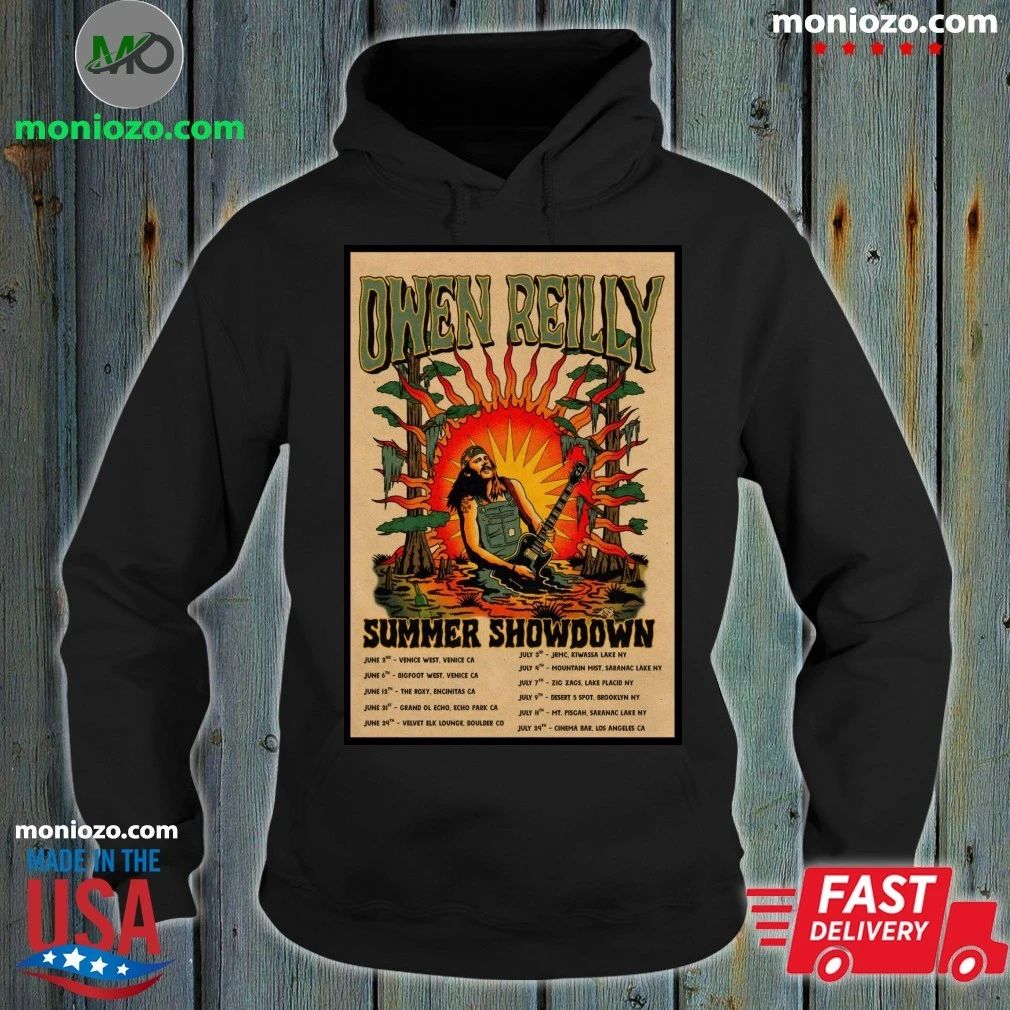 Original Owen Reilly 2026 Summer Showdown Shows Poster Shirt