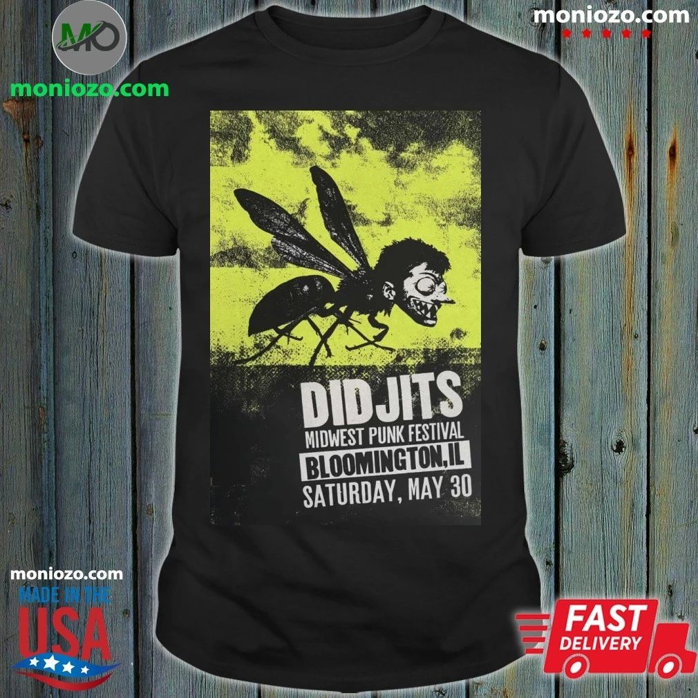 Original Didjits Concert in Bloomington, IL, on May 30, 2026 Poster Shirt
