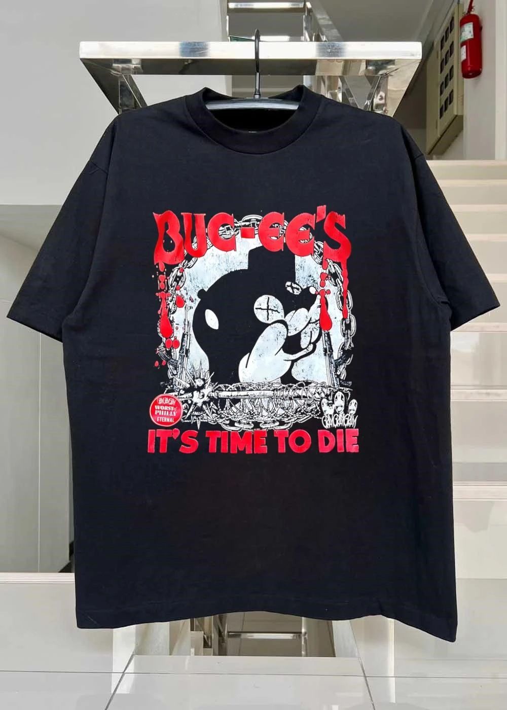 Buc-Cee’s Grim Mascot Gun It’s Time To Die T-Shirt