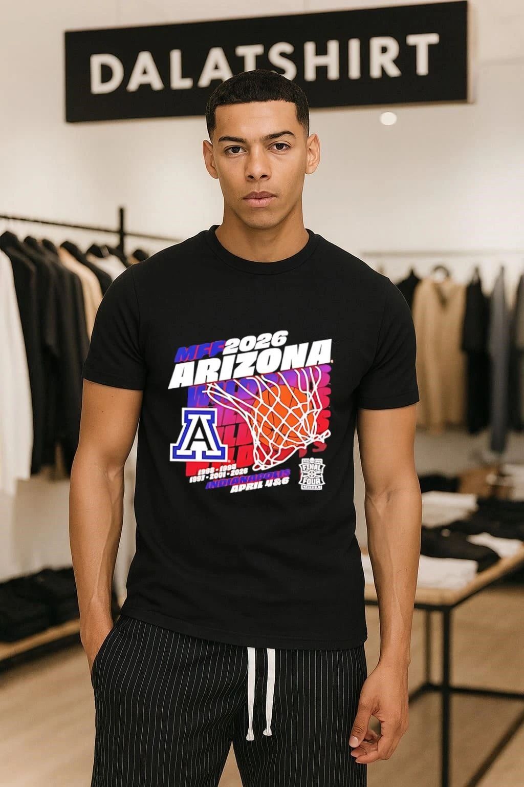 Arizona Wildcats 2026 Men’s Basketball Final Four Bound MFF shirt