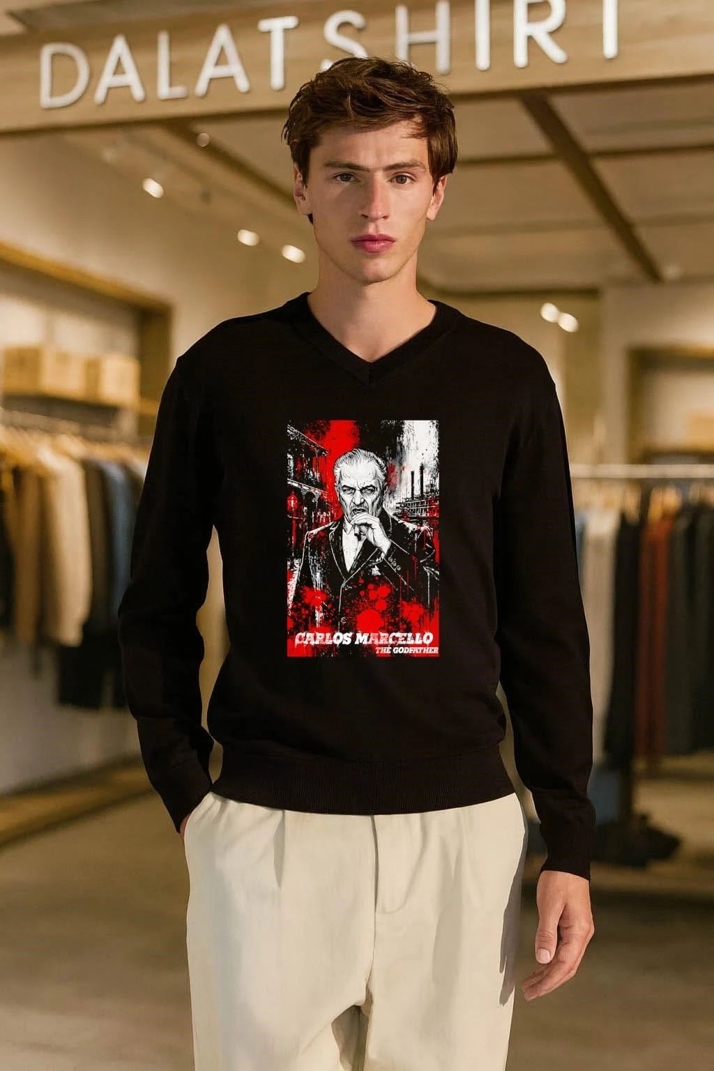 Carlos Marcello The Godfather shirt