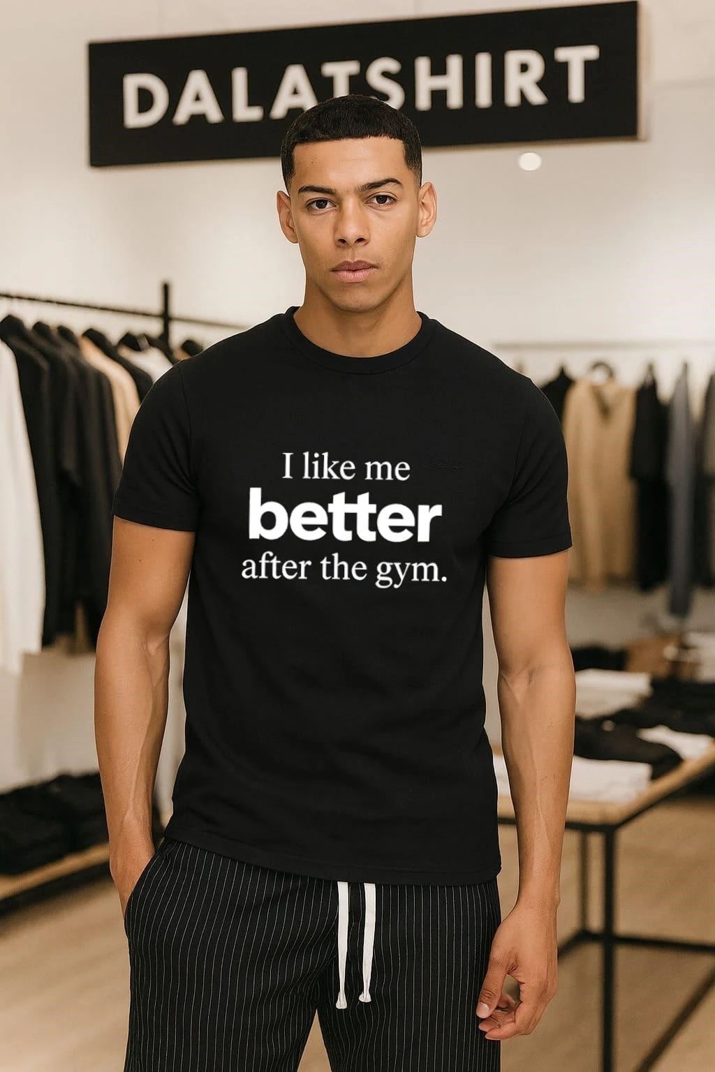 I Like Me Better After the Gym Washed Gym shirt