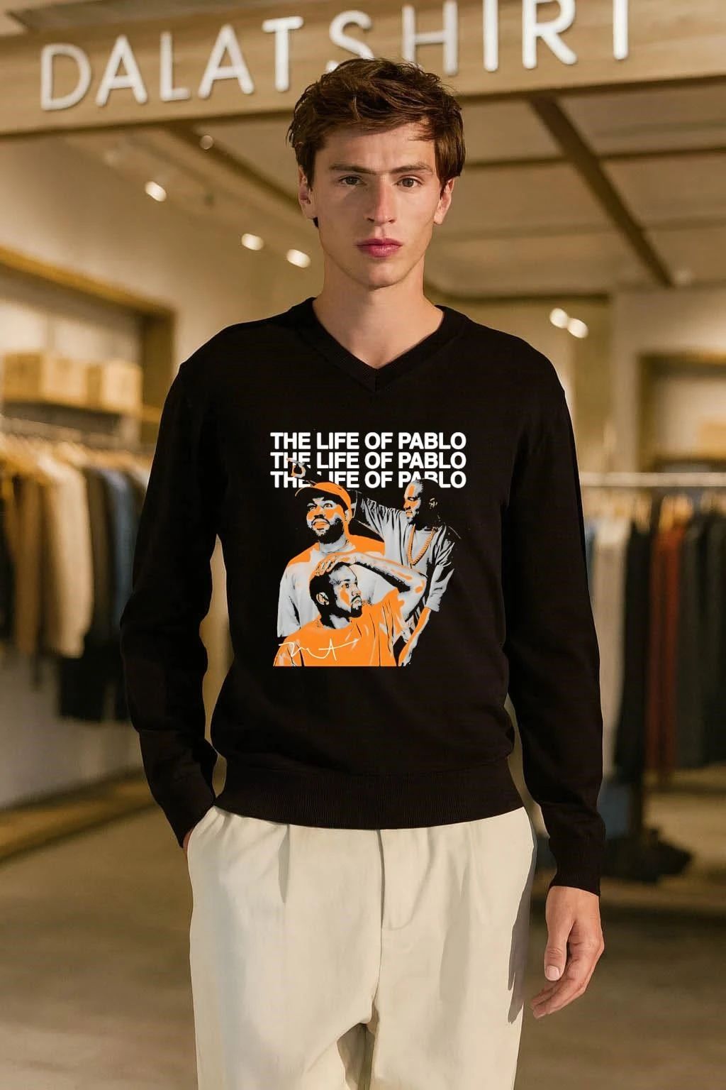 Kanye West The Life Of Pablo Album Collage shirt