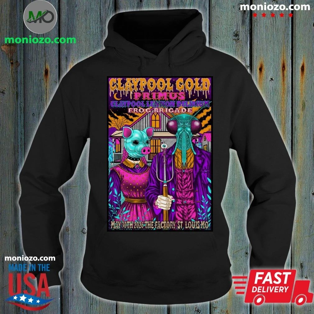 Primus Chesterfield Tour On May 30 2026 Poster Shirt
