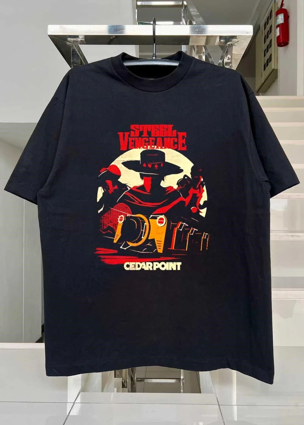 Steel Vengeance Cedar Point Wild West shirt