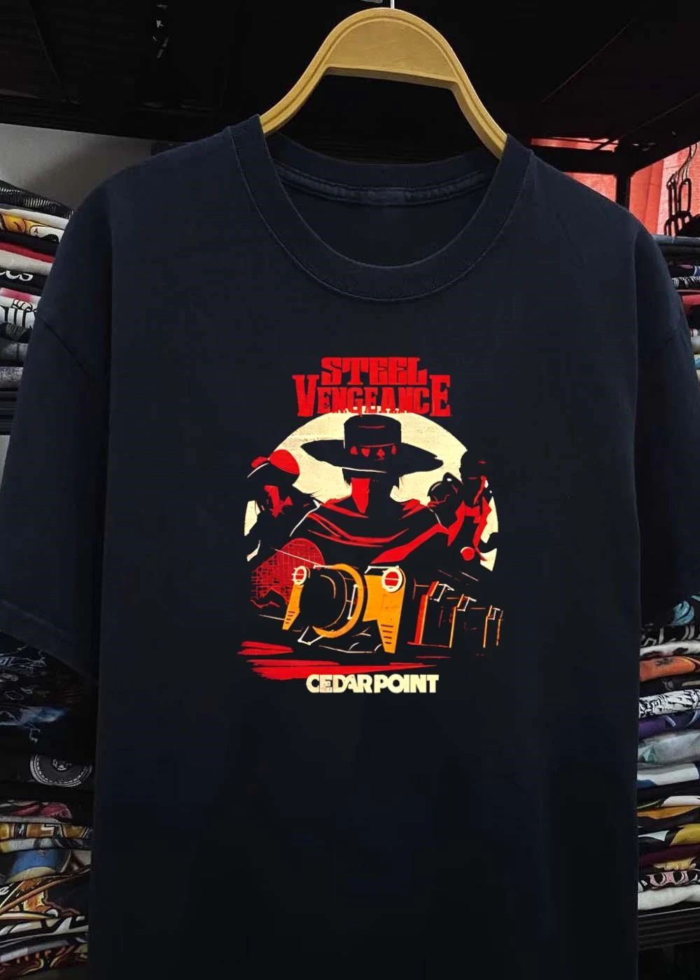 Steel Vengeance Cedar Point Wild West shirt