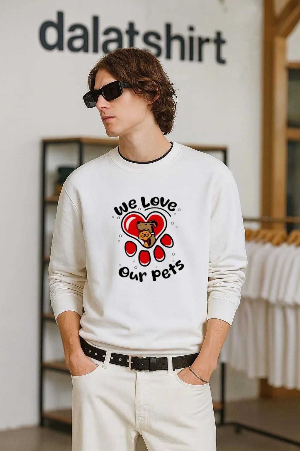 We love our pets shirt
