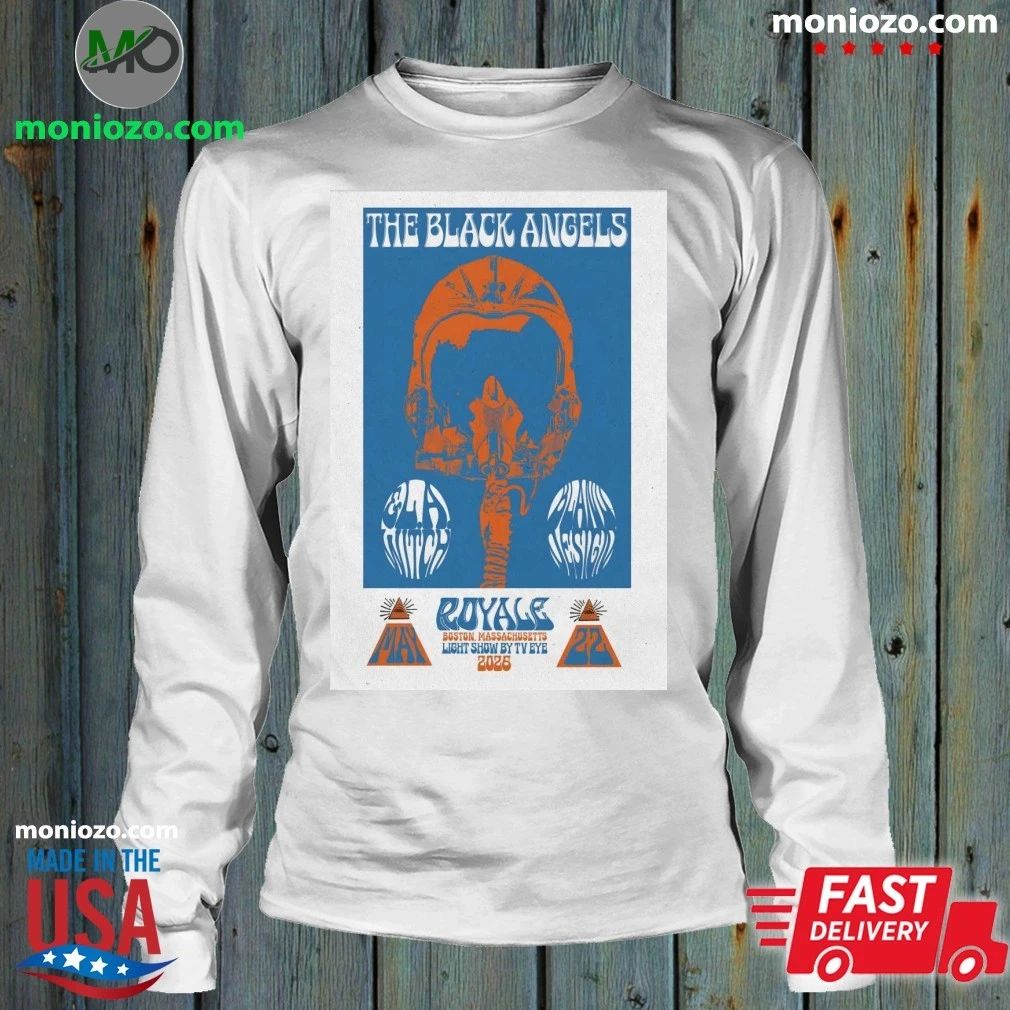The Black Angels May 22 2026 Royale Nightclub in Boston MA Poster Shirt