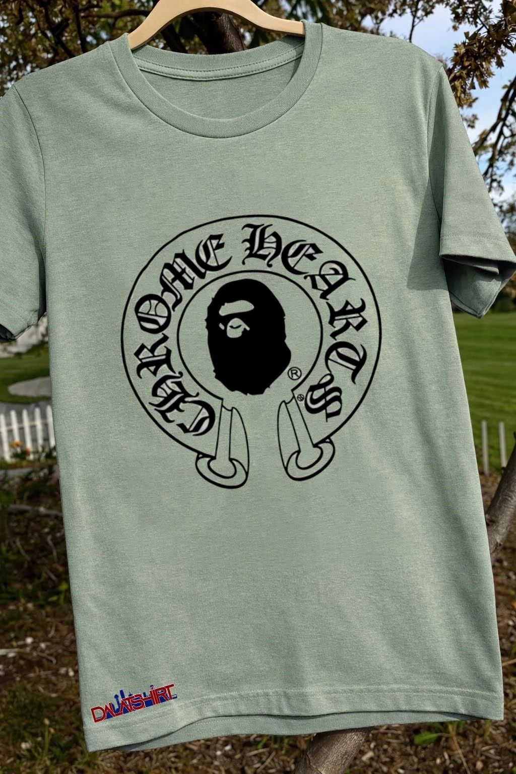 Chrome Heart Bape vintage shirt