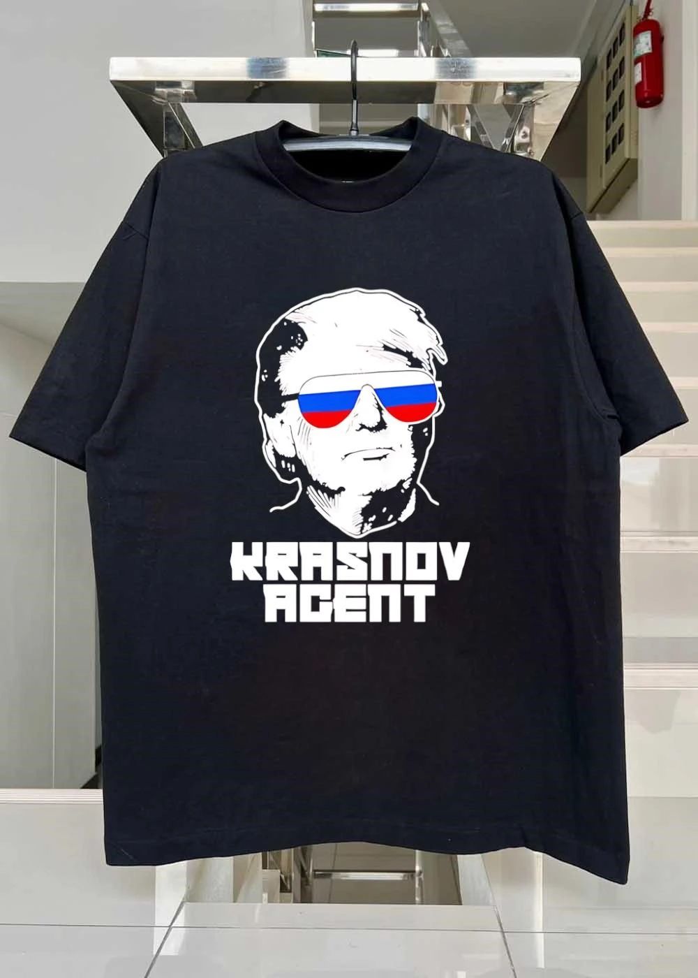 Agent Krasnov Donald Trump shirt