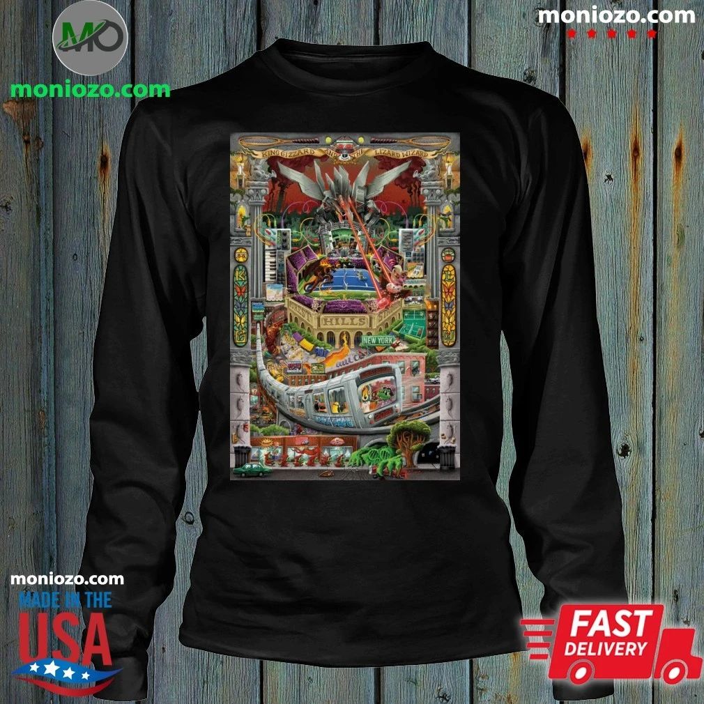 King Gizzard & the Lizard Wizard 3 shows at Forest Hills Stadium Aug 20, 21, 22 2026 Poster Shirt
