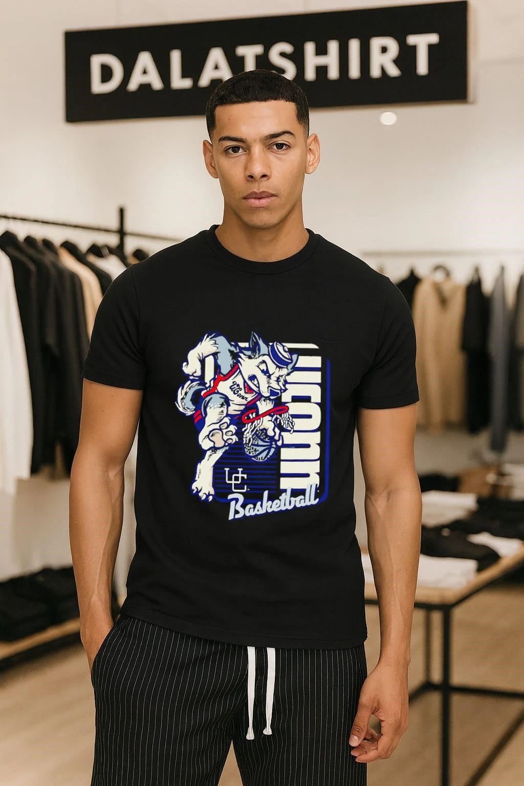 UConn Huskies basketball 2026 Mascot Dunk shirt