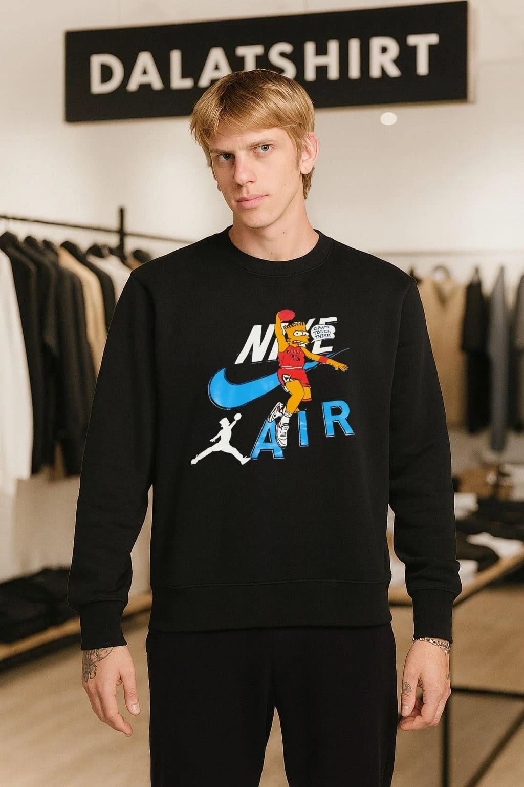 Chicago Bulls 23 AIR cartoon shirt