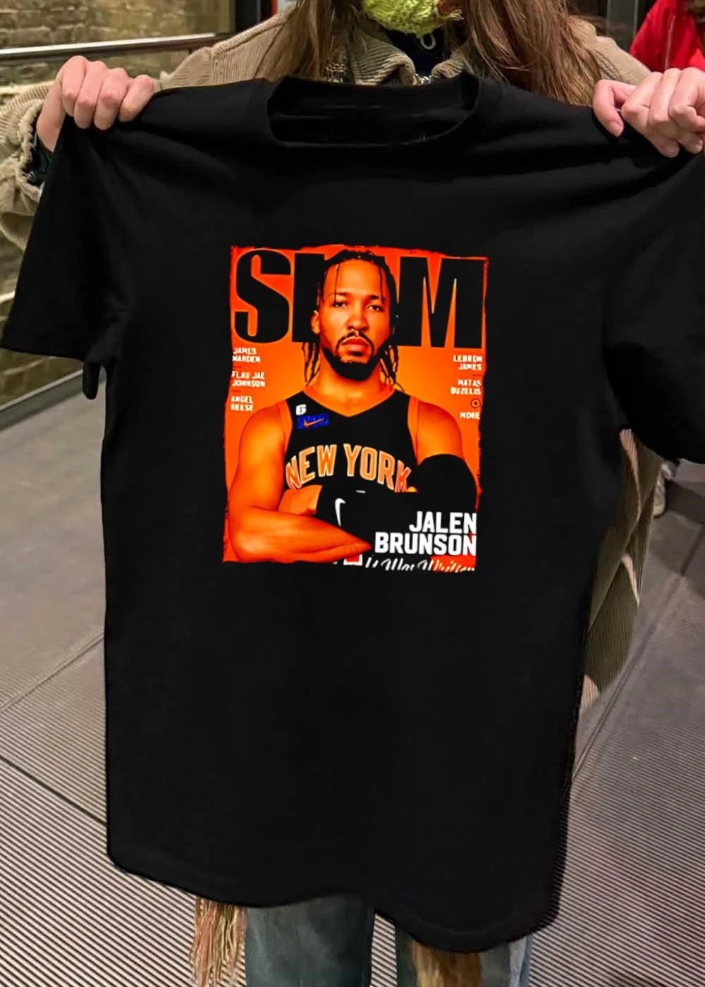 Slam Magazine Jalen Brunson New York Basketball shirt