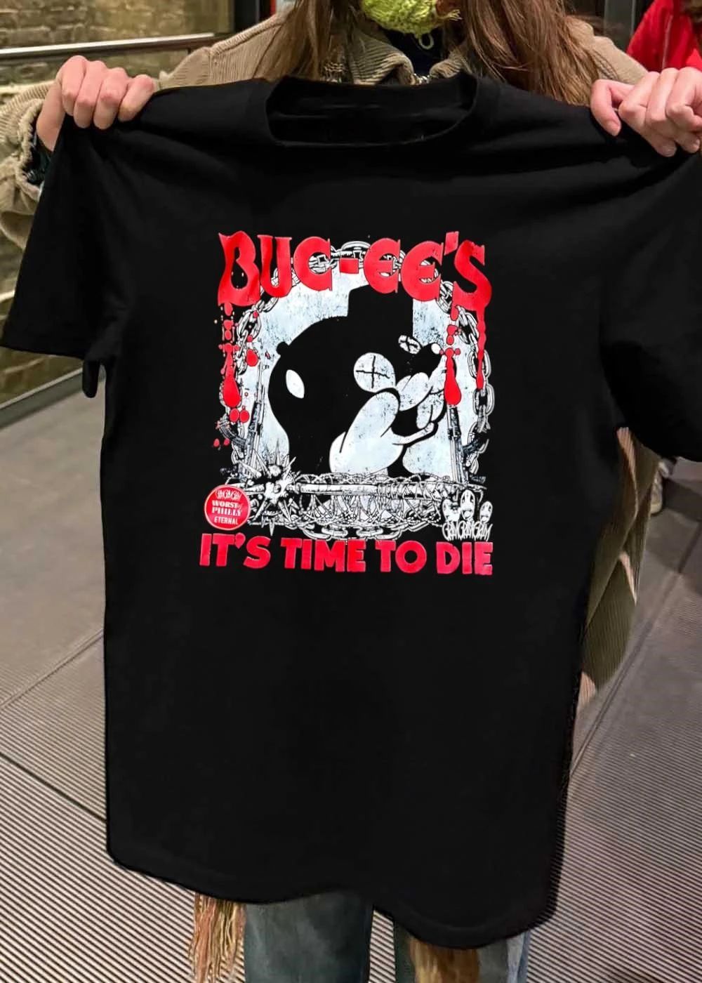 Buc-Cee’s Grim Mascot Gun It’s Time To Die T-Shirt