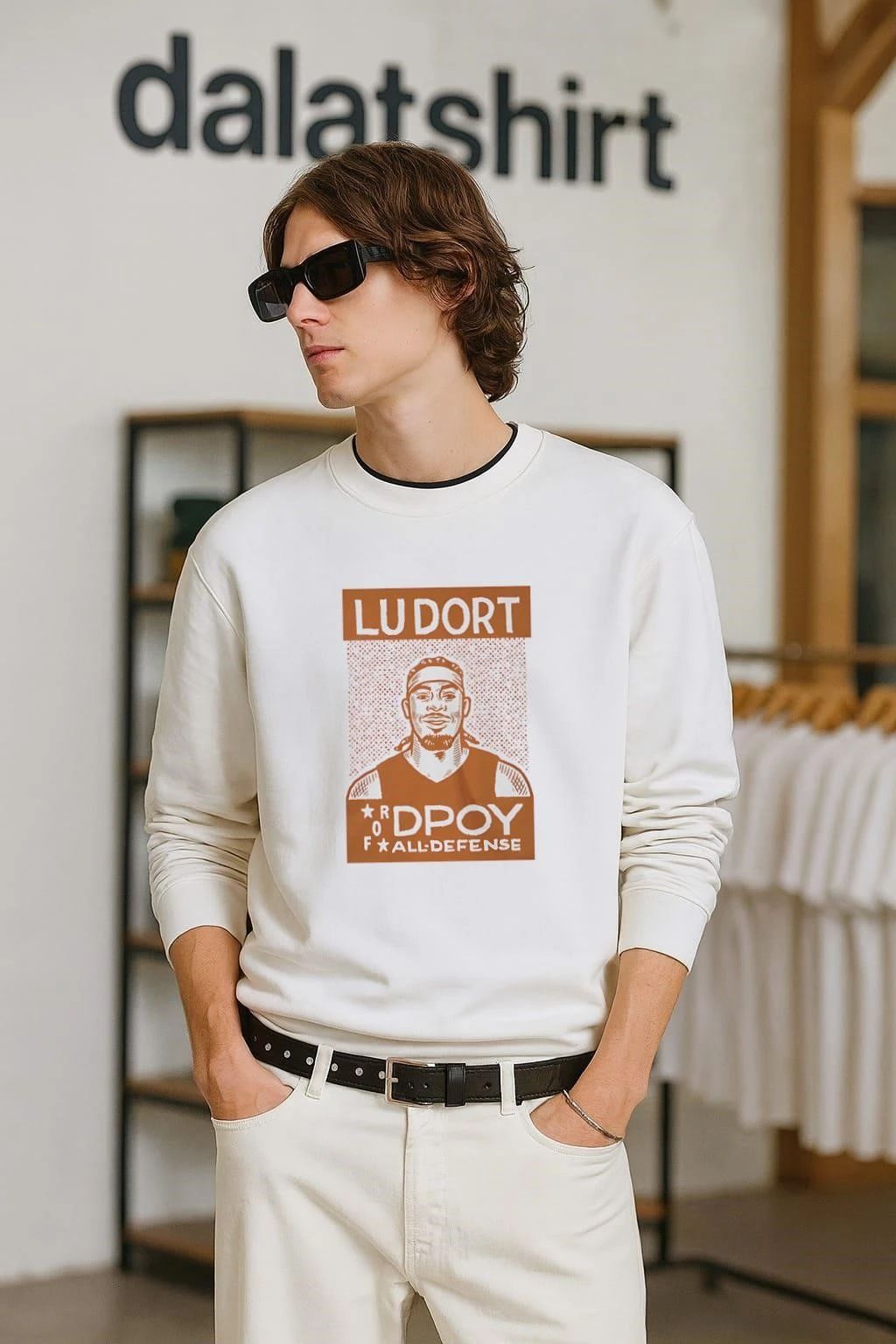 Lu dort for dpoy all defense shirt